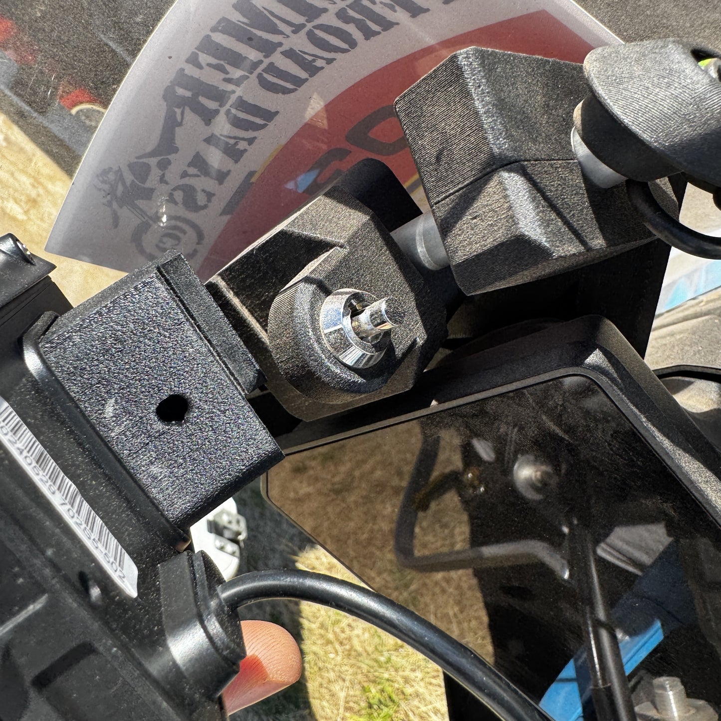 Carpuride Halterung Yamaha Tenere 700 – Navi Adapter 12mm abschließbar & stabil