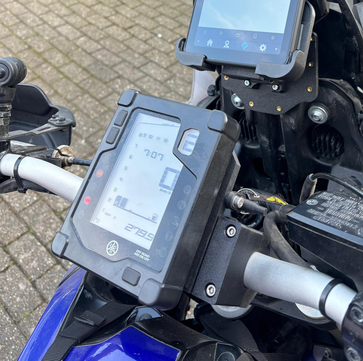 Yamaha Tenere 700 (2019-2026) Tachohalter Lenkermontage Rallye Offroad