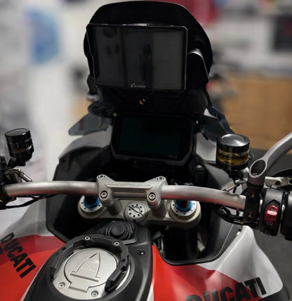 Adapterplatte für Carpuride 502 / 702 (PRO) – AMPS 38x30 mm – Motorrad Navi-Halterung