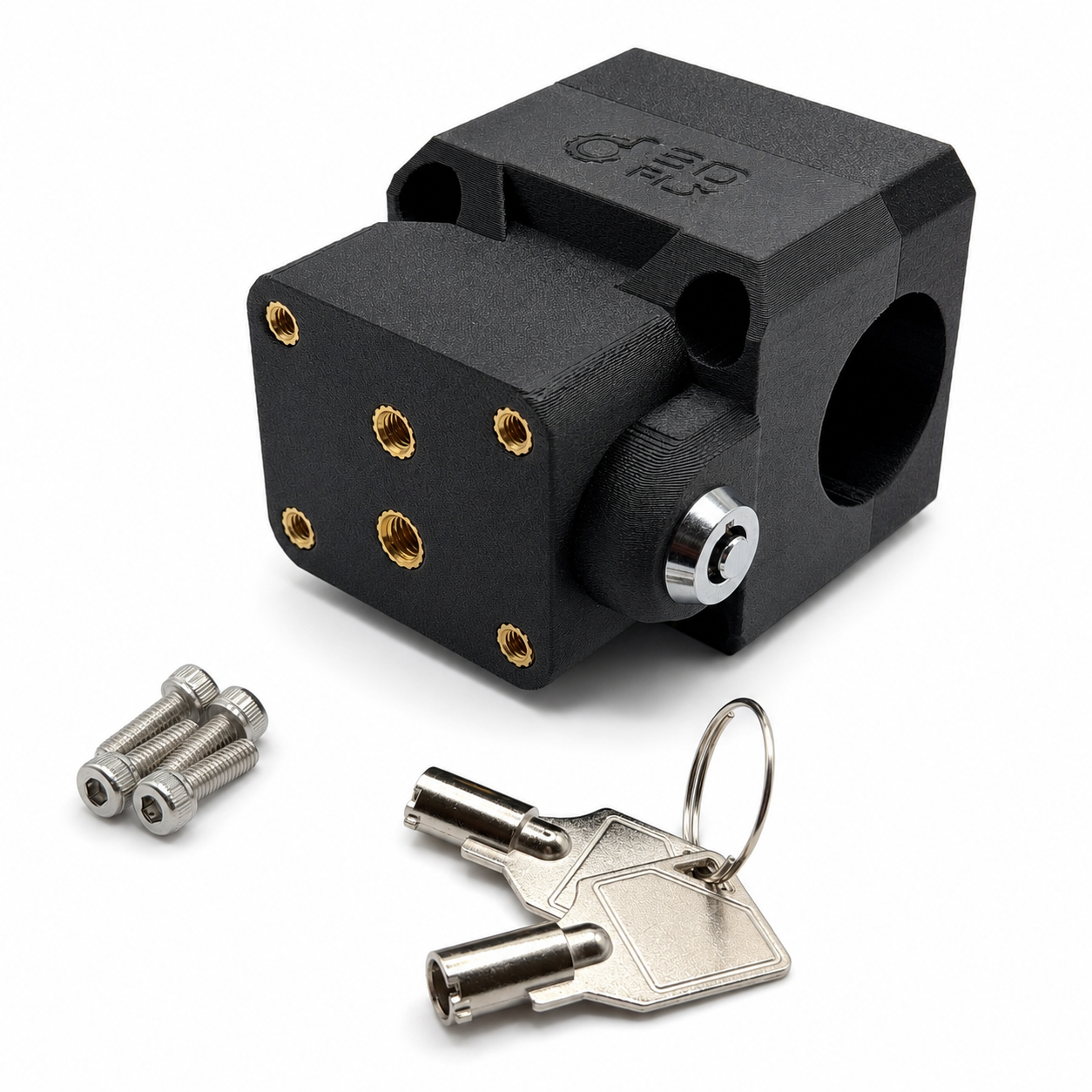 Abschließbare AMPS Halterung – abschließbarer Navi-Adapter, stabil und vibrationsfest. Für viele Motorräder geeignet. Durchmesser wählbar.