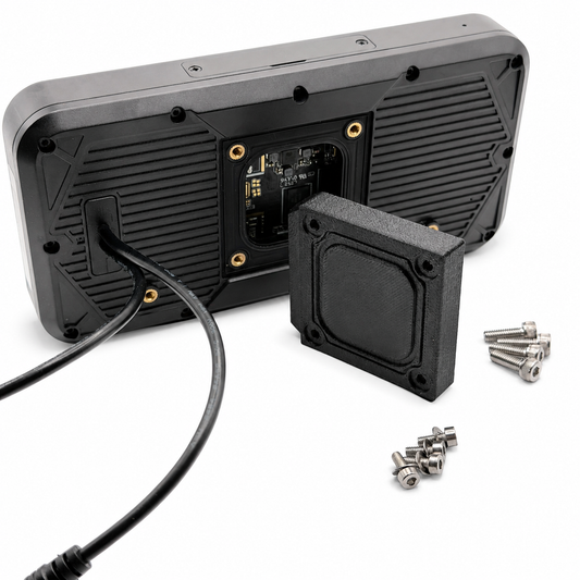Adapterplatte für Carpuride 603 – AMPS 38x30 mm – Motorrad Navi-Halterung