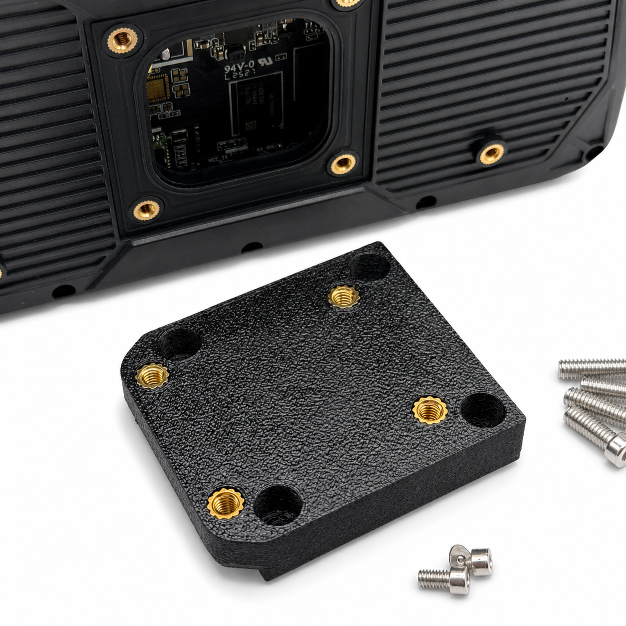 Adapterplatte für Carpuride 603 – AMPS 38x30 mm – Motorrad Navi-Halterung