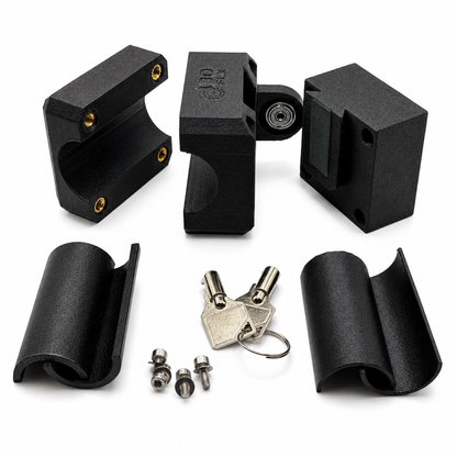 Carpuride 603 Halterung – abschließbarer Navi-Adapter, stabil und vibrationsfest. Für viele Motorräder geeignet. Durchmesser wählbar.