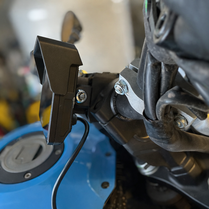 Carpuride 502 / 702 (PRO) Halterung – abschließbarer Navi-Adapter, stabil und vibrationsfest. Für viele Motorräder geeignet. Durchmesser wählbar.