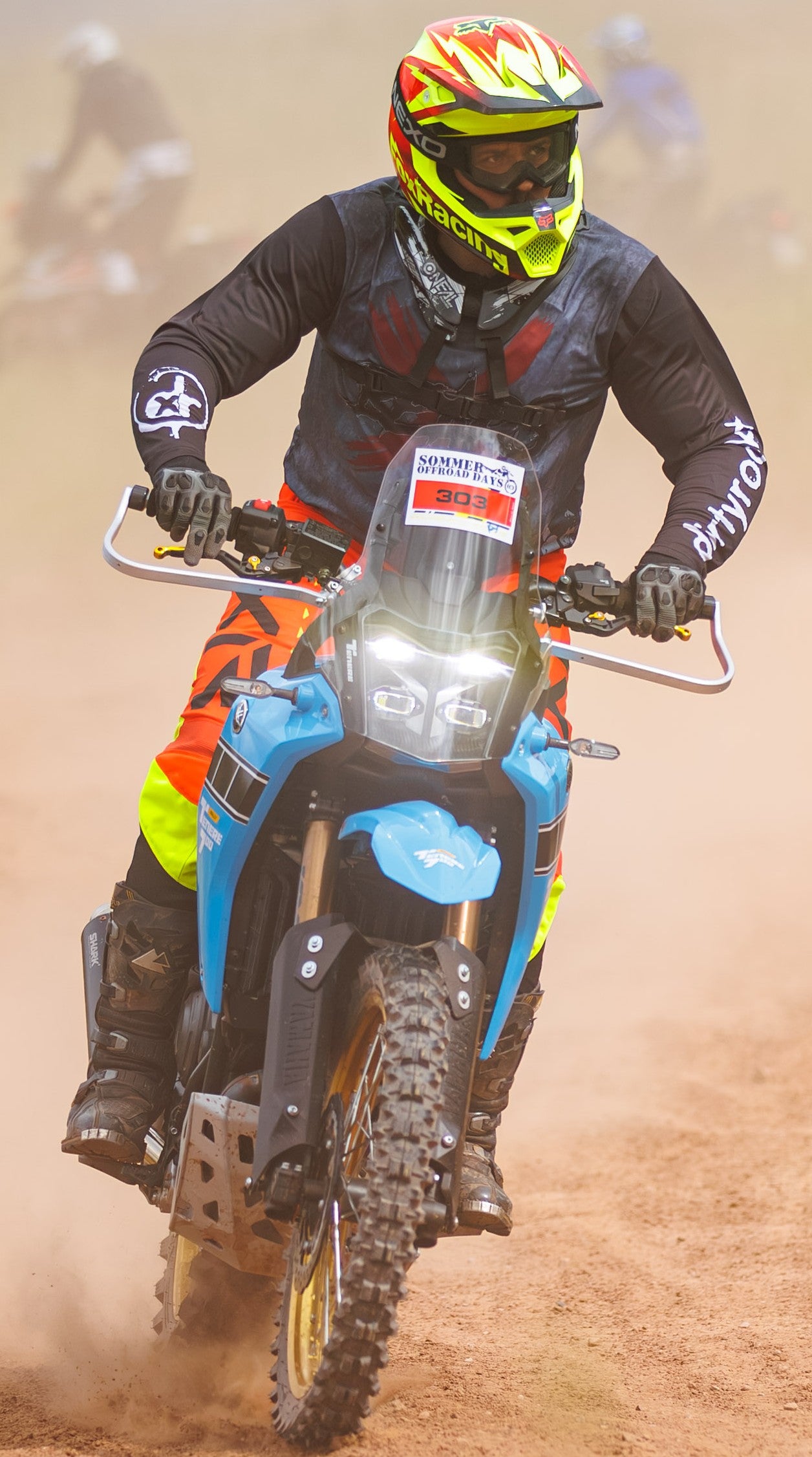 Gründer Felix Krebs auf seiner Tenere Rallye 2025