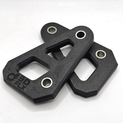 CarryPlate – Gepäckhalter-Platte für Yamaha Tenere 700 | ersetzt Soziusfußrasten