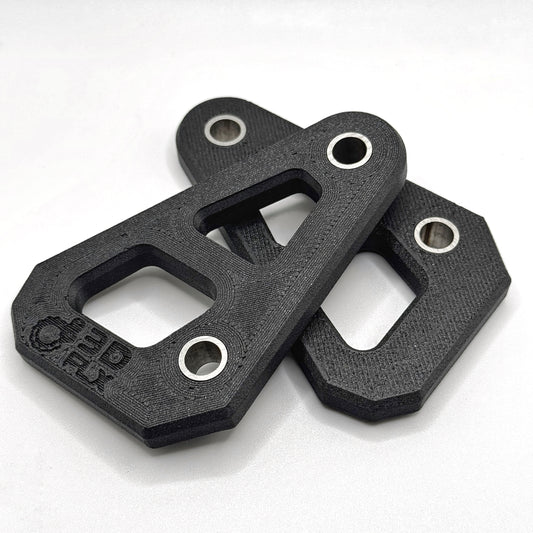 CarryPlate – Gepäckhalter-Platte für Yamaha Tenere 700 | ersetzt Soziusfußrasten