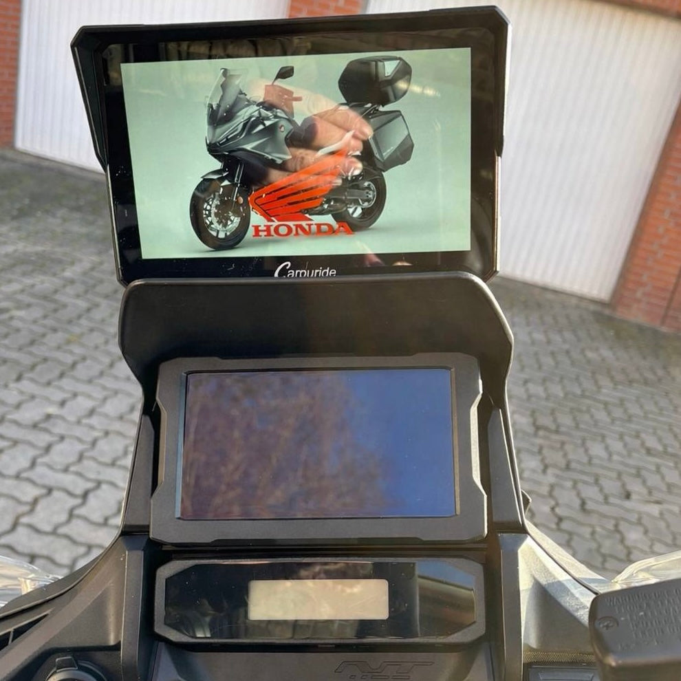 Adapterplatte für Carpuride 502 / 702 (PRO) – AMPS 38x30 mm – Motorrad Navi-Halterung