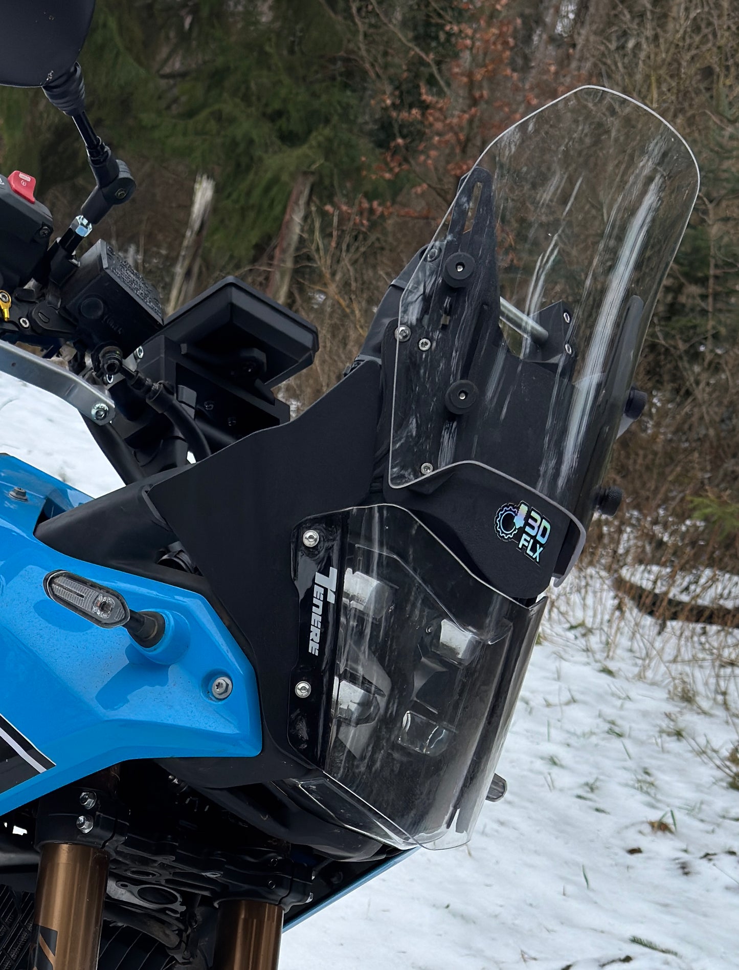 Yamaha Tenere 700 2025 / 2026 - Scheibenverstellung