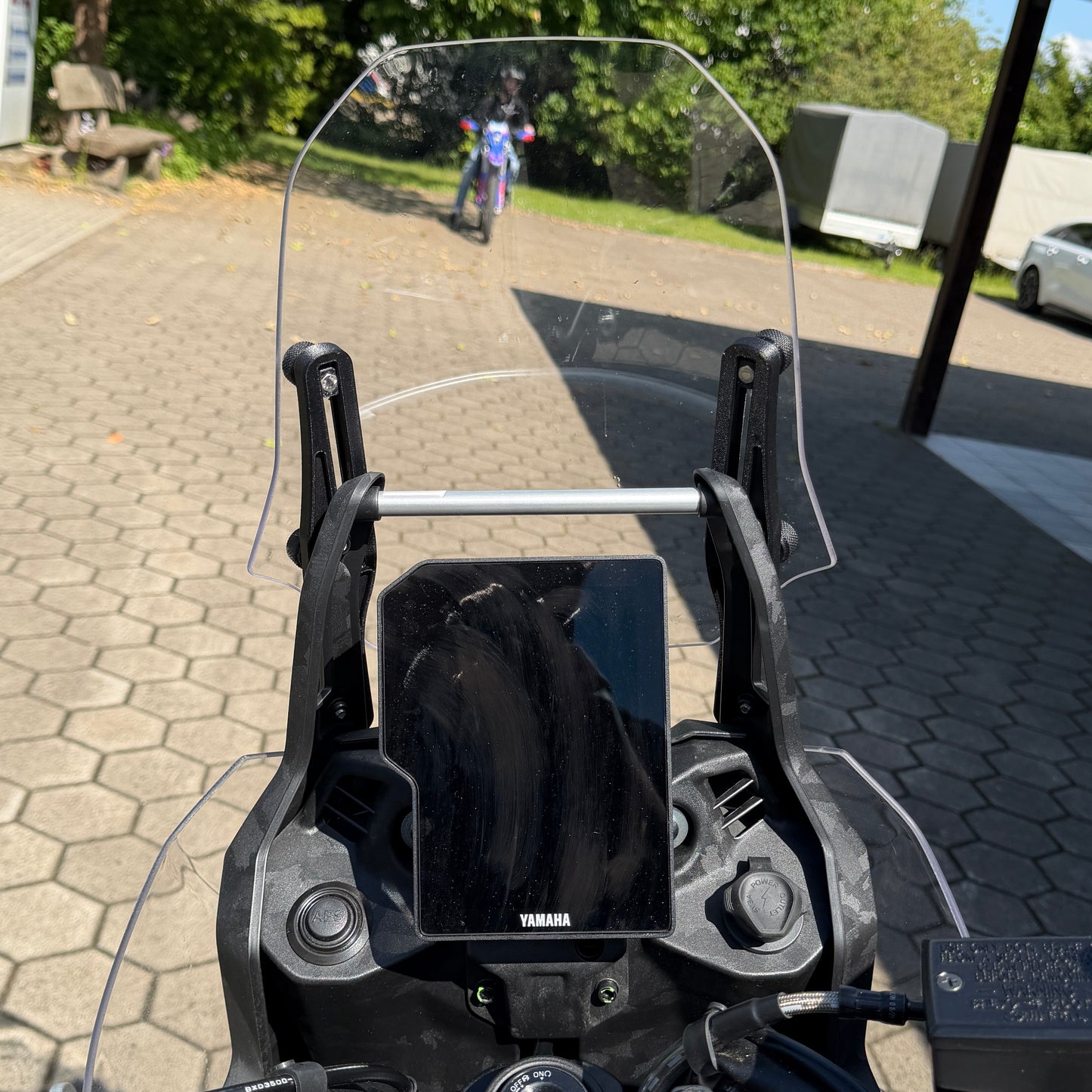 Yamaha Tenere 700 World Raid 2026 - Scheibenverstellung Windschild Verstellung