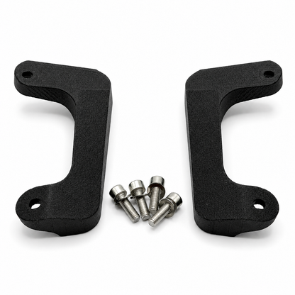 Scheibenwinkel-Adapter / Windshield Spacer – Yamaha Ténéré 700 – Platz für Navi & Roadbook